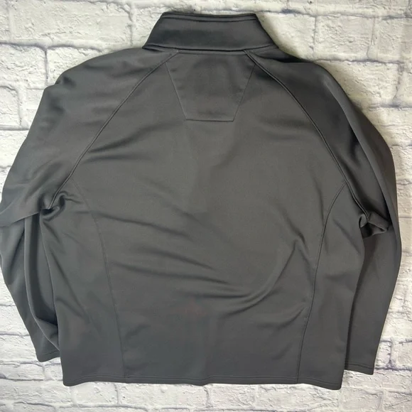 Under Armour Men's Gray Quarter-Zip Jacket. Size XL. - Picture 8 of 8